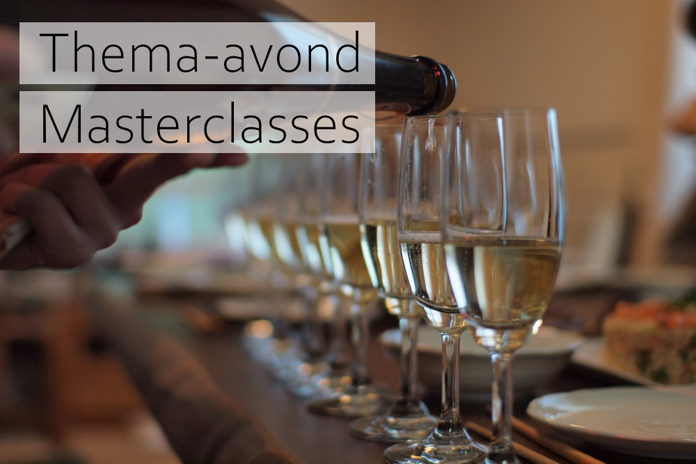 Wijn masterclasses en thema-avonden. Specials voor de wijnkenner. Geniet van een mooie avond met unieke wijnen. Verdiep je kennis en verbreed je ervaring